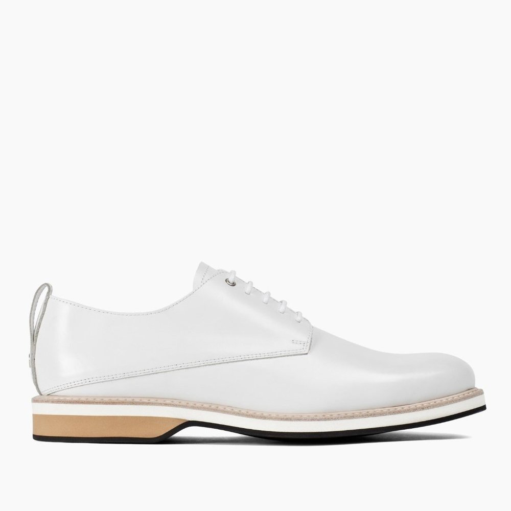 WANT Les Essentiels - White Montoro Derby Shoe